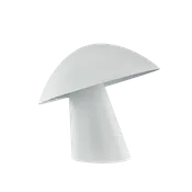 Lampada da tavolo Design Amanite bianco , in metallo, INSPIRE