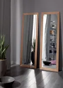 Specchio a parete rettangolare Nakato naturale 47x147 cm INSPIRE