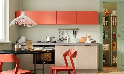 5 colori per pareti da cucina piccola