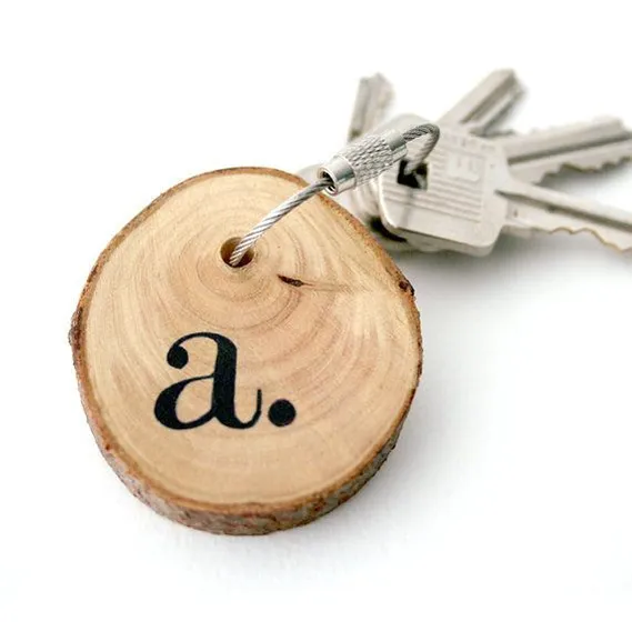 Festa del Papà: portachiavi di legno DIY