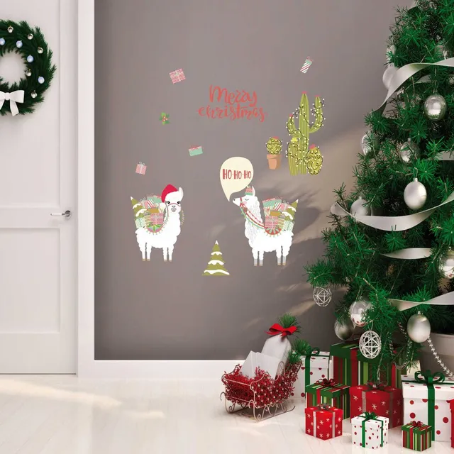 Stickers di Natale per decorare pareti, porte e finestre 