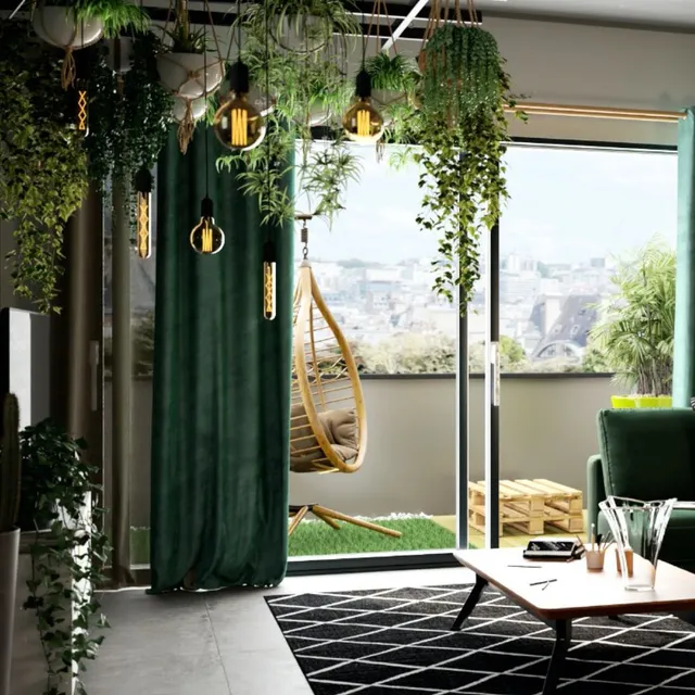 Floating Garden: arredare casa con le piante sospese 