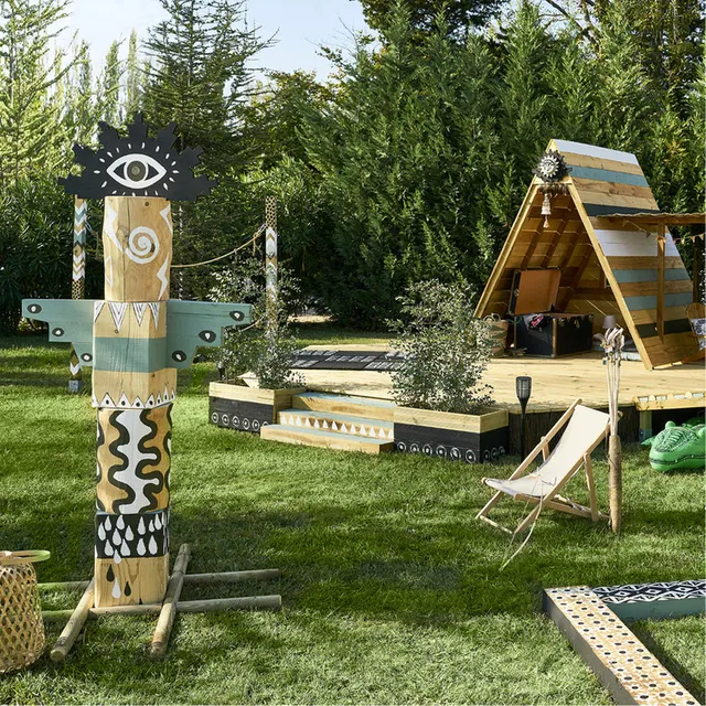 Come creare giochi da giardino in stile Sioux