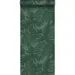 carta da parati foglie tropicali verde smeraldo - 0,53 x 10,05 m - ESTAhome