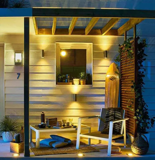Idee arredare una veranda aperta mignon ispirata alle atmosfere californiane – Leroy Merlin