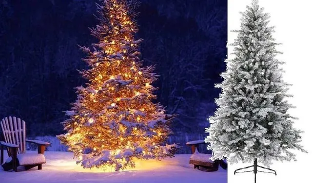 L’effetto magico di un albero Snow Christmas – IlMeteo e Leroy Merlin