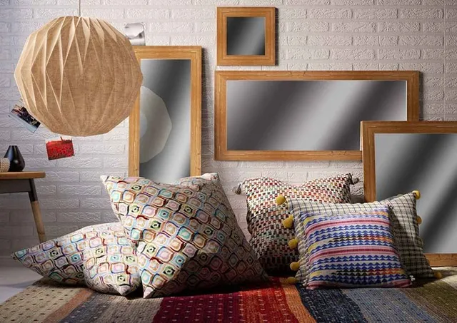 Usa cuscini dai colori vivaci per la tua casa vintage - Ispirazione Leroy Merlin