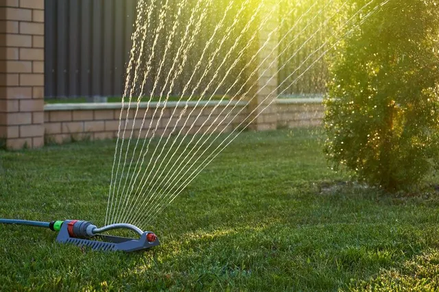 Per irrigare il tuo prato, installa l’irrigatore a te più comodo – foto Leroy Merlin
