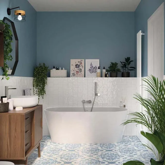 Le migliori idee per arredare un bagno con vasca elegante - Ispirazione Leroy Merlin