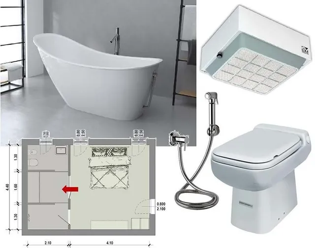 Progettare un bagno in camera – Leroy Merlin e BibLus
