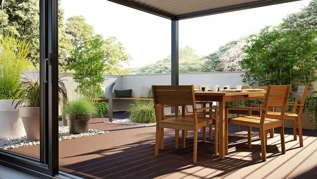 Idee per fare della veranda aperta la perfetta area pranzo en plein air – Leroy Merlin