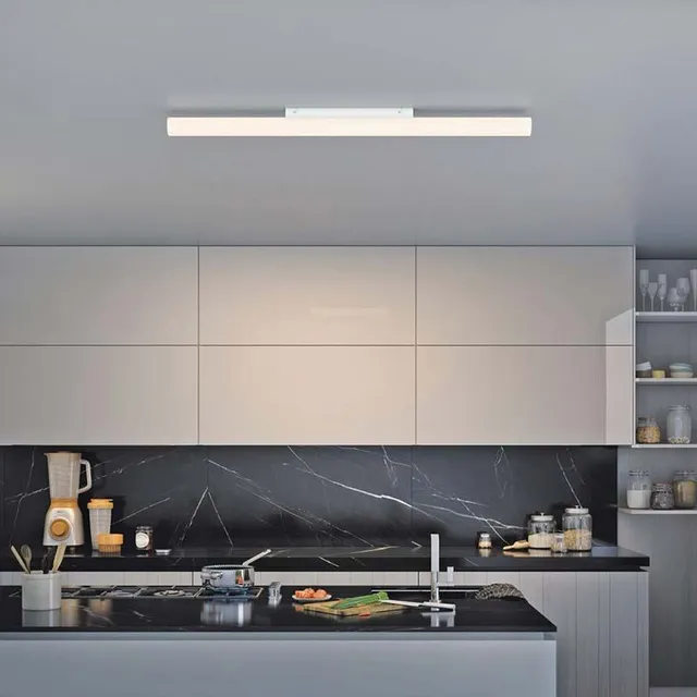 Progettare l’illuminazione della cucina sostenibile -  Lampadario Design Analeen LED integrato bianco, INSPIRE