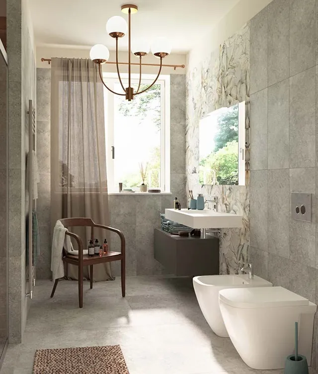 Ispirazione per un “bagno salotto” elegante e sicuro – Leroy Merlin