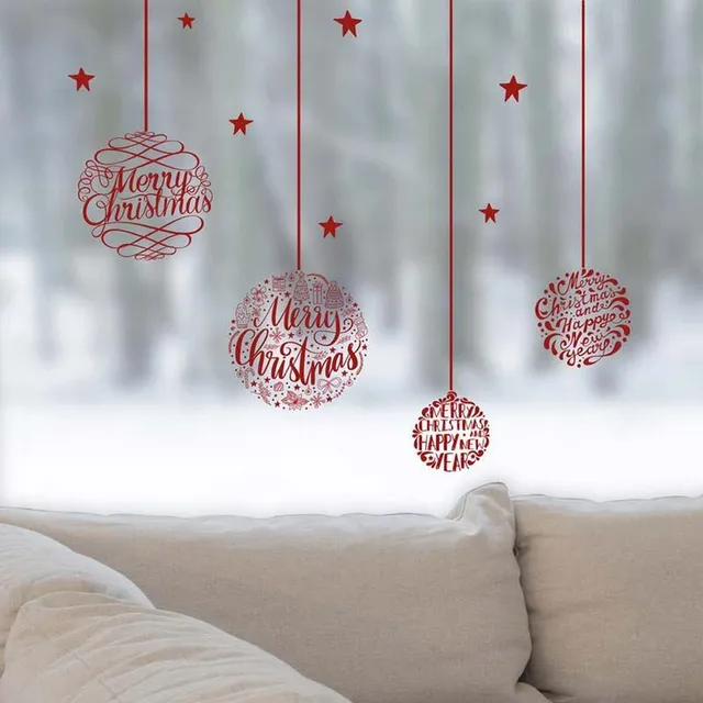 Idee per decorare vetri e pareti di casa con stickers natalizi – Leroy Merlin