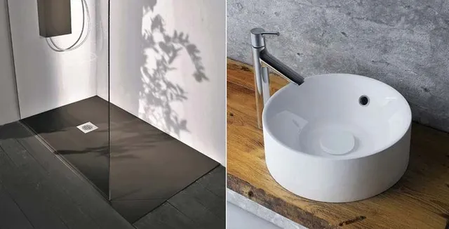 Gli arredi minimali sono la prima regola in un bagno piccolo – foto Leroy Merlin