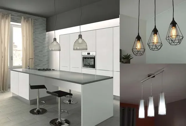 Ogni cucina ha il suo stile di lampada – foto Leroy Merlin