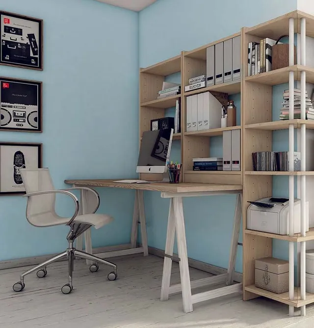 Home office in legno - Leroy Merlin