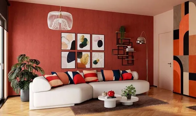 Un soggiorno di design arredato in stile Big Shape – Leroy Merlin