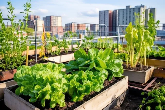 Un terrazzo e ampie fioriere sono quello che ti serve per il tuo orto urbano - foto Leroy Merlin