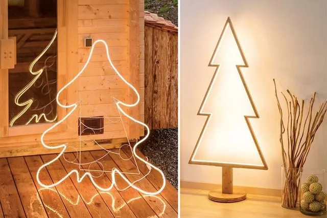 Ispirazioni per un albero di Natale luminoso sia in casa che in giardino – Leroy Merlin