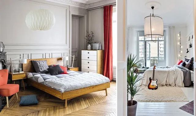 Ispirazione camera da letto con lampadari in stile giapponese - Pinterest