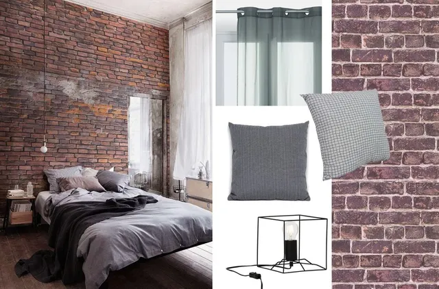 Ispirazione per rinnovare la camera da letto in stile industriale – Pinterest e Leroy Merlin