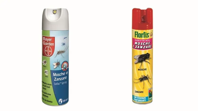 Molti sono i prodotti spray da usare contro mosche e zanzare - foto Leroy Merlin