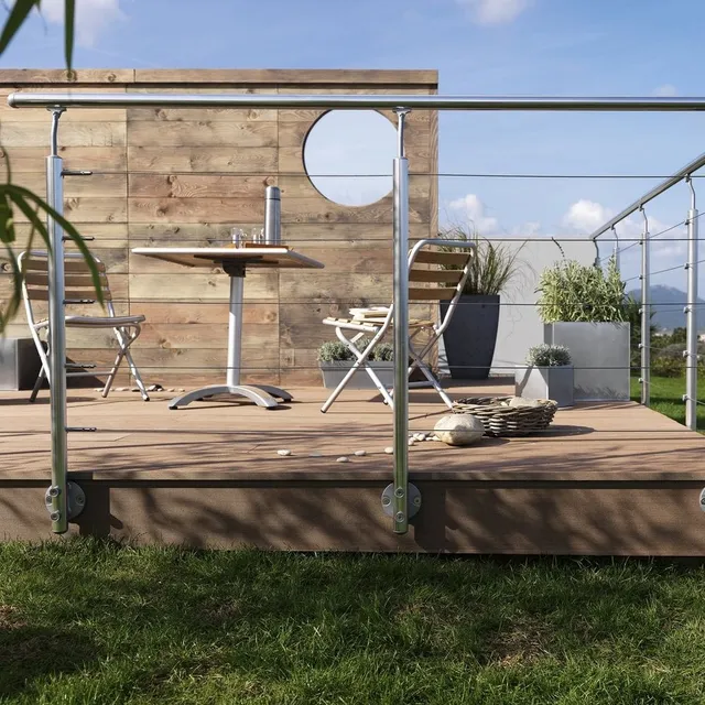 Ispirazione di una veranda arredata con sedie pieghevoli - Leroy Merlin