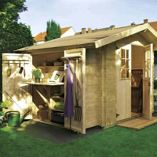 Come costruire una casetta in legno da giardino - Idea Leroy Merlin