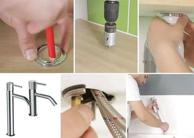 Step principali su come posare la rubinetteria per un lavabo - Leroy Merlin