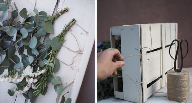 Come realizzare un giardino sospeso riciclando una cassetta di legno