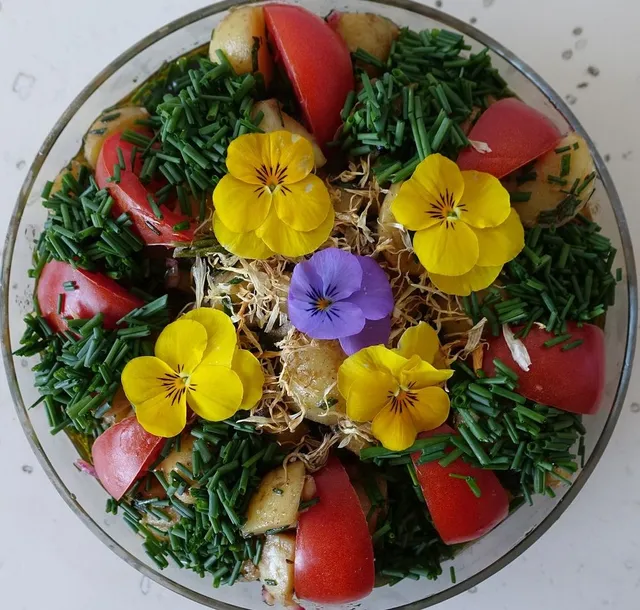 Aggiungi petali di viola alla tua insalata, sarà più originale e buona - foto Pixabay