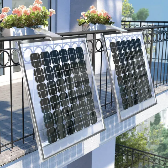 Fotovoltaico fai da te Balcone fioriera 160 W