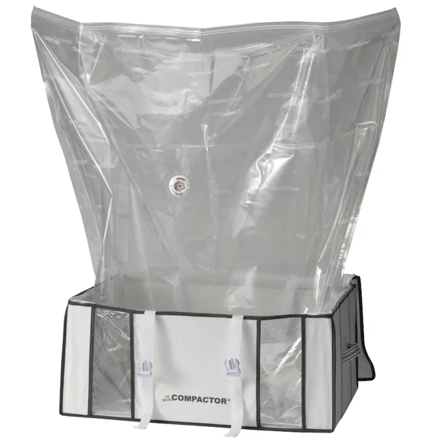 I sacchi sottovuoto con custodia sono speciali per organizzare  lo spazio nel letto contenitore - Idea Leroy Merlin