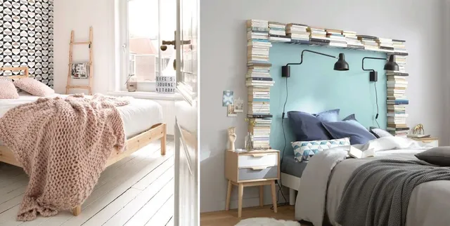 Ispirazioni per una camera da letto in stile nordico. - Foto Leroy Merlin