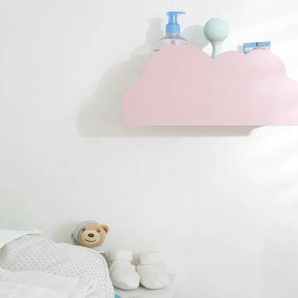 Una mensola a forma di nuvola per far sognare i tuoi bimbi. - Foto Leroy Merlin