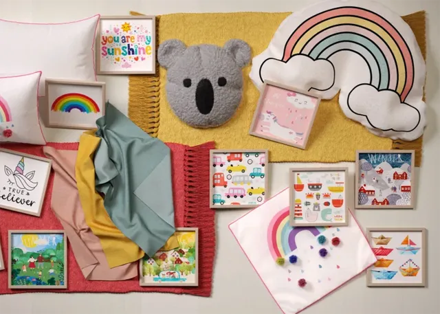 Idee decorative per la stanza dei bambini in stile arcobaleno – Leroy Merlin