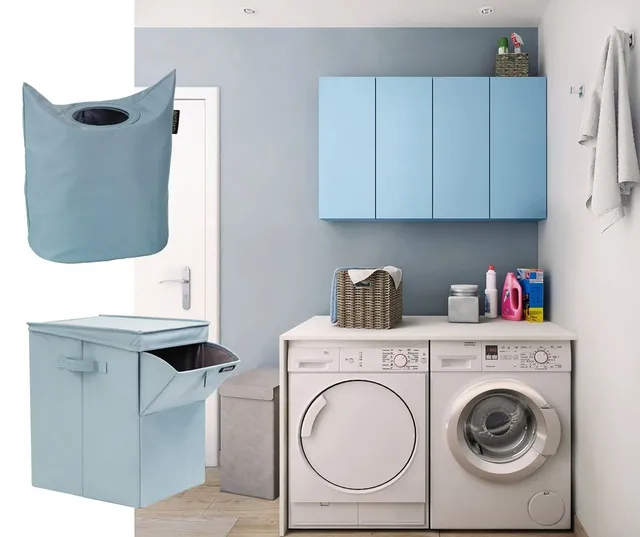 Soluzione con angolo lavanderia pratico e organizzato - Leroy Merlin